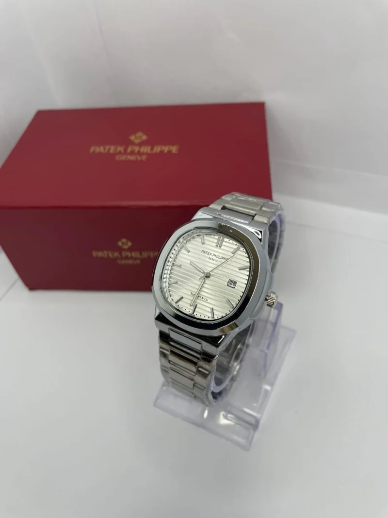 Patek-Philippe-White-Dial-with Box