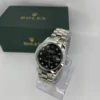 Rolex Oyster Perpetua; Black Dial with box Rolex Oyster Perpetua; Black Dial with box