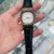 White Dial / Black Strap / Rose-Copper Case