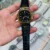 Black Dial / Strap - Gold tone Case
