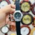 N950 — Open-heart dial / Black-Silver