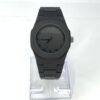 Arabic Numerals Matte Black Edition/ Fiber Plastic Chain Aura - Arabic / Sleek Matte Black DIal Edition / Fiber Plastic Chain