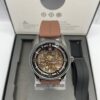 Reward Automatic Skeleton Watch REWARD Skeleton Automatic Watch – Gunmetal Case, Dual Straps