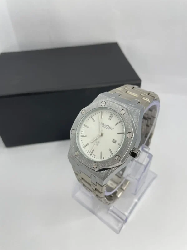 Audemars Piguet Royal Oak White Dial Auroxx-Audemars Piguet Stainless Steel